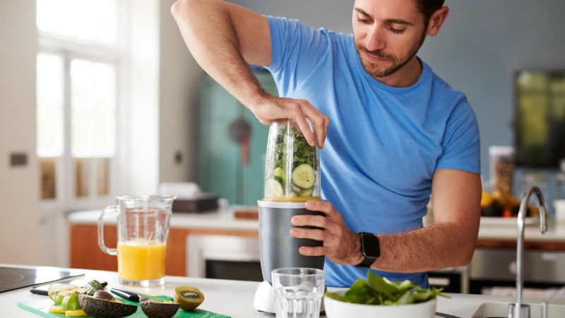 Alimentación saludable: una dieta rica en frutas, verduras y proteínas magras puede mejorar la función eréctil.