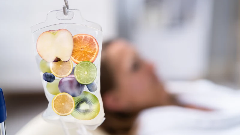 IV therapy for nutritional support