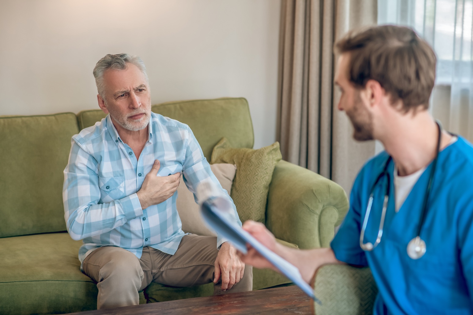 Illustration detailing how mental health affects physical health, listing the 5 most common symptoms and mentioning support available at Miami Lakes Medical Center.